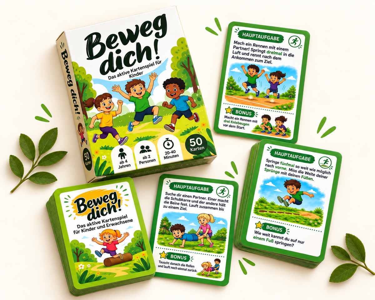 Beweg dich! – Das Bewegungsspiel für Kinder