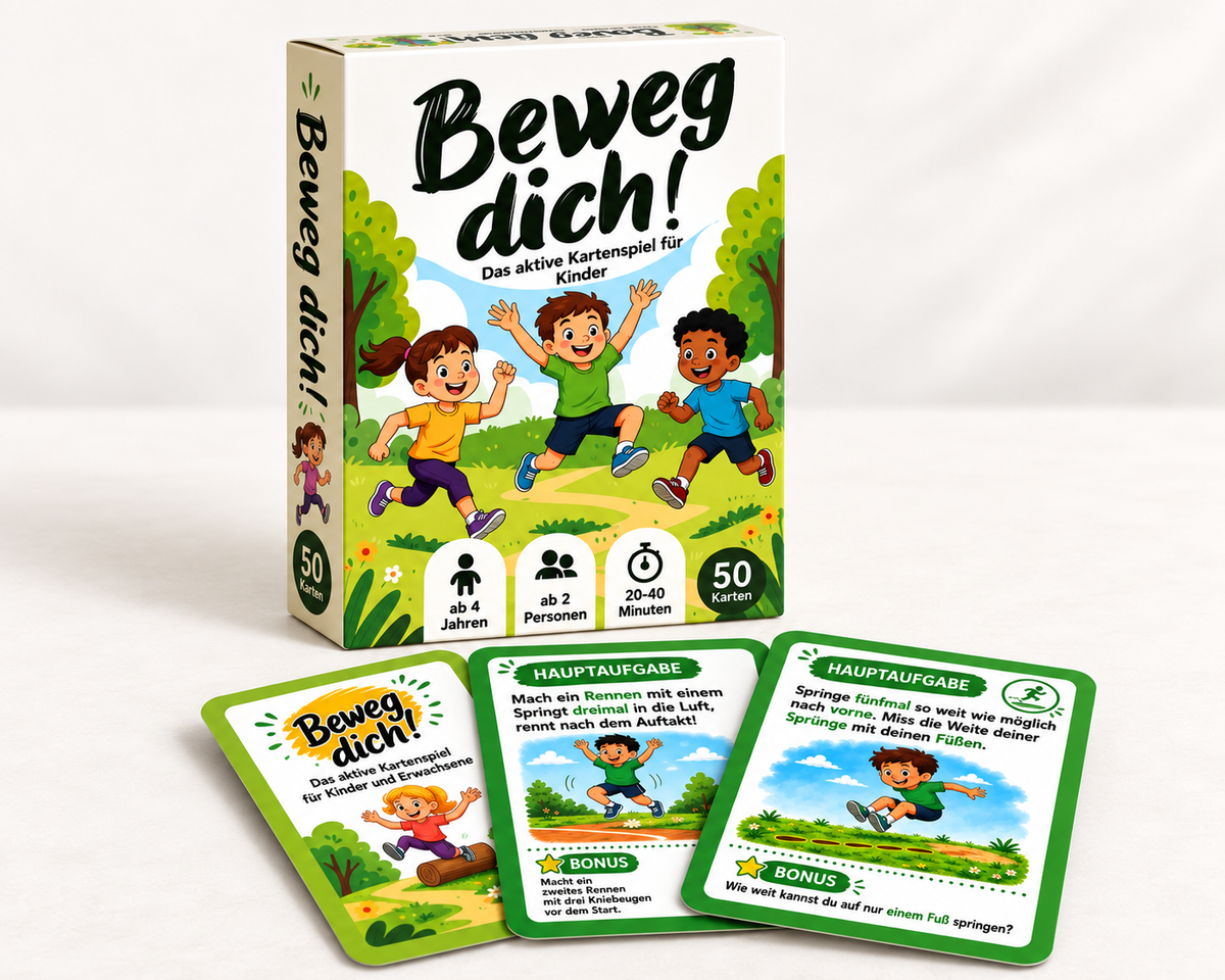 Beweg dich! – Das Bewegungsspiel für Kinder