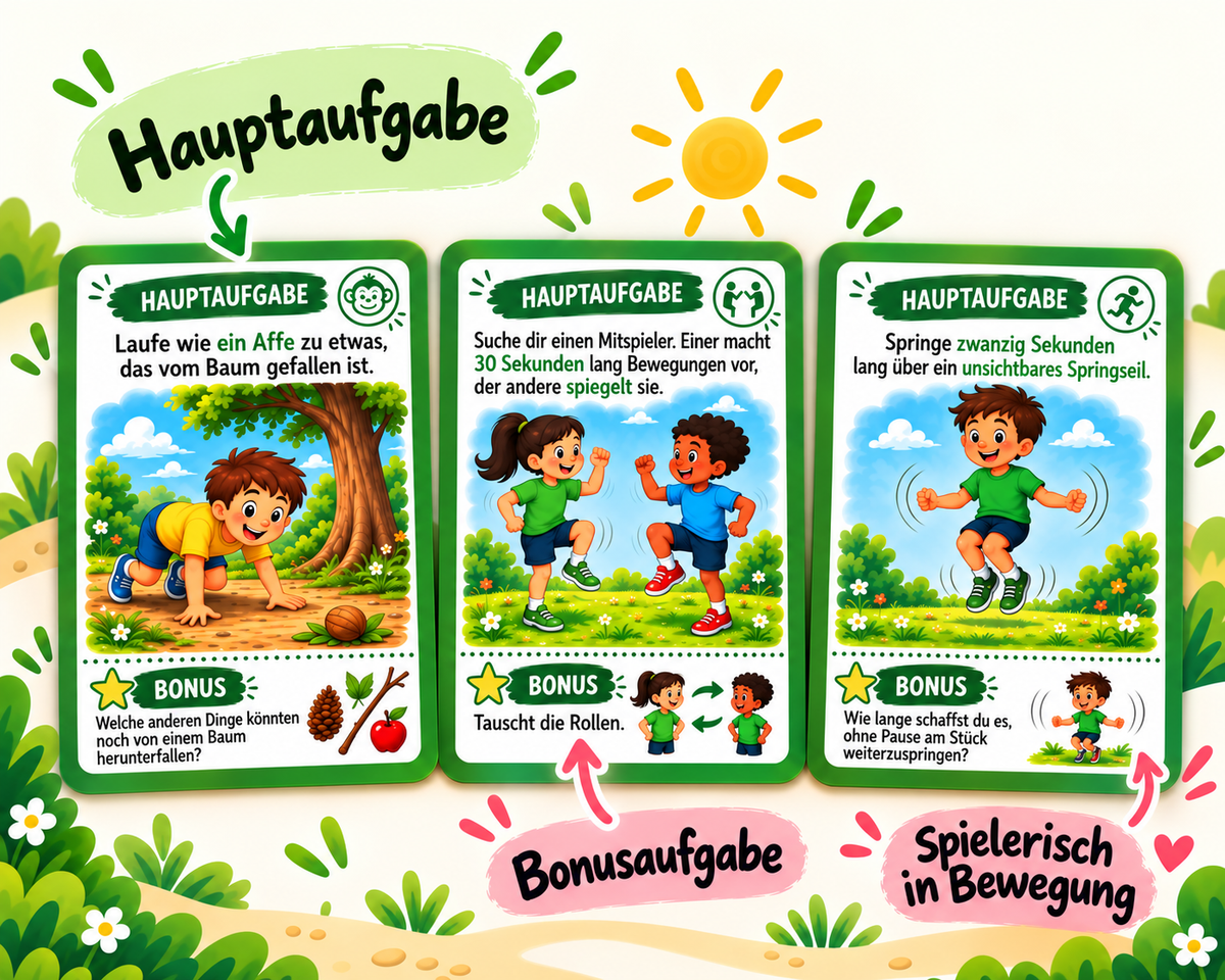 Beweg dich! – Das Bewegungsspiel für Kinder